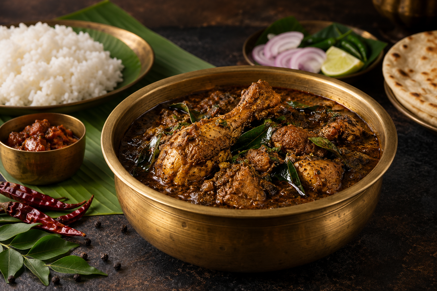 Karnataka Nati-style chicken curry